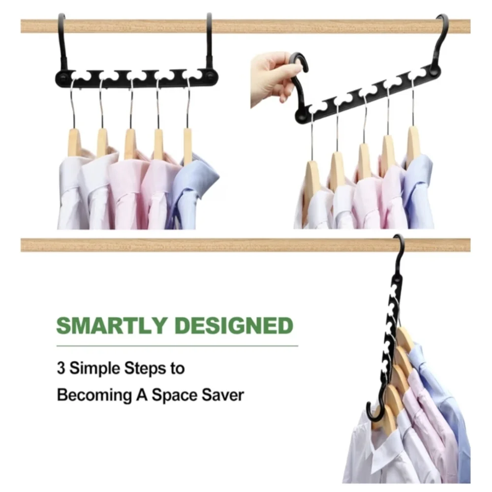 Amazon Multi-Color Space-Saving Closet Hangers